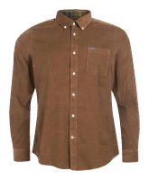 Barbour Ramsey Cord Shirt - brown