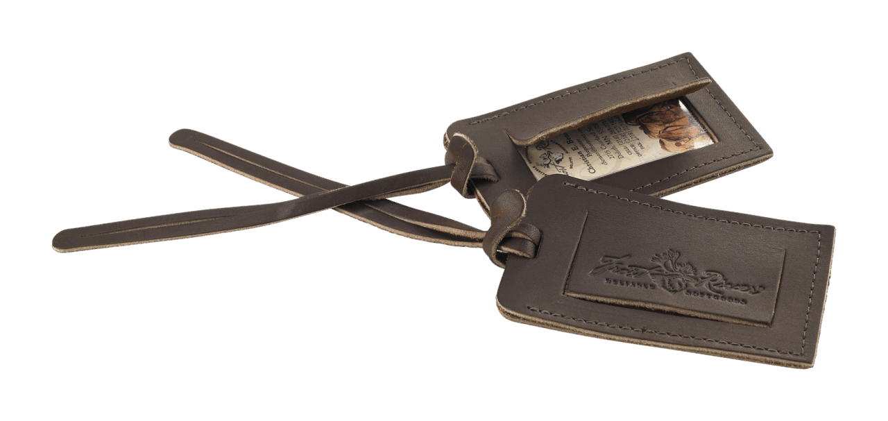 Frost River Luggage Tag Leather - brown