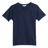 Merz b. Schwanen G.O. 1970's T-Shirt - ink blue