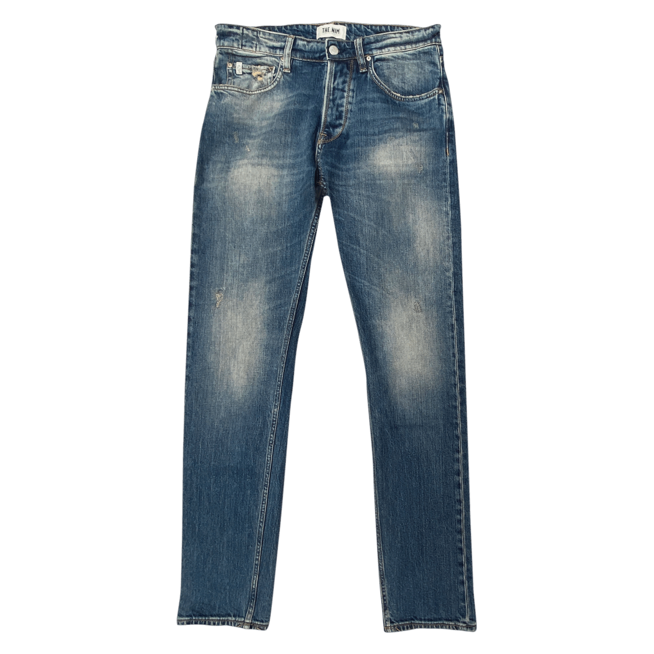 THE.NIM 952 Morrison Jeans Slim Tapered Fit - distressed vintage
