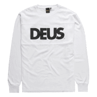 Deus All Caps Moto Jersey - White