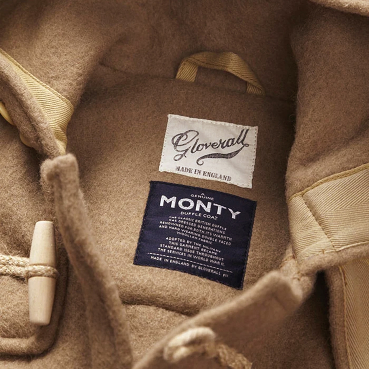 Gloverall Duffle Coat Monty - Camel