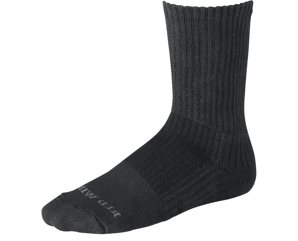 Red Wing Cotton Cushion Sock - black