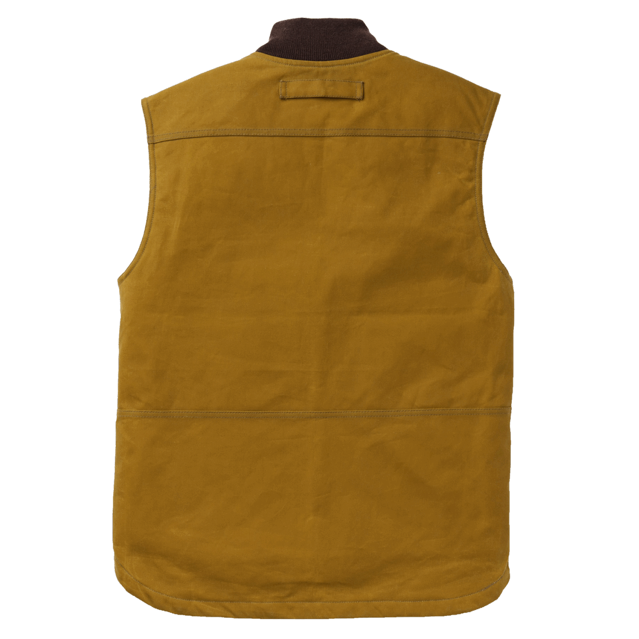 Filson Tin Cloth Insulated Work Vest - dark tan