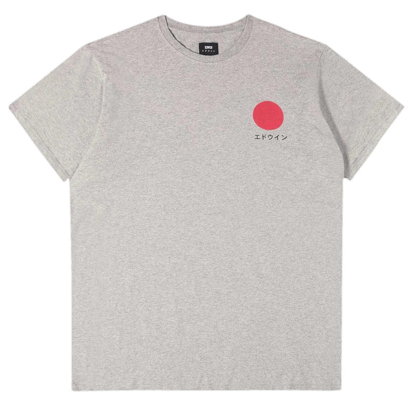 Edwin Japanese Sun T-Shirt - grey marl