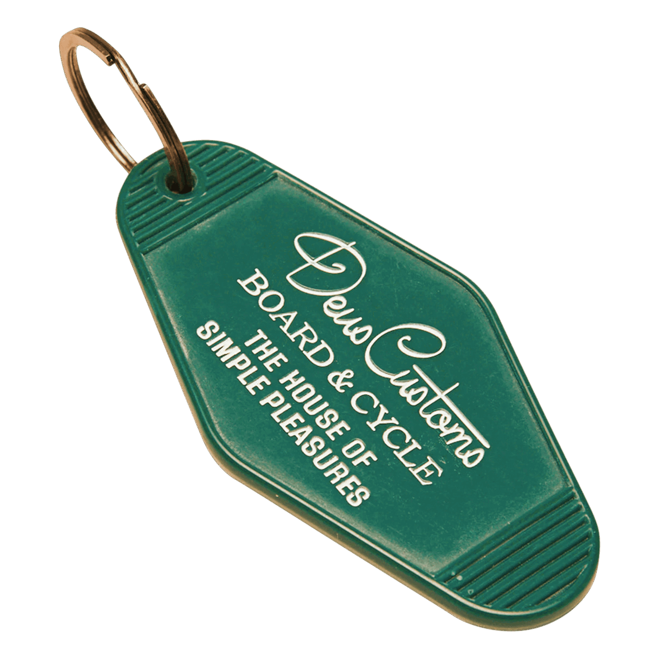 Deus Holiday Key Tag - green