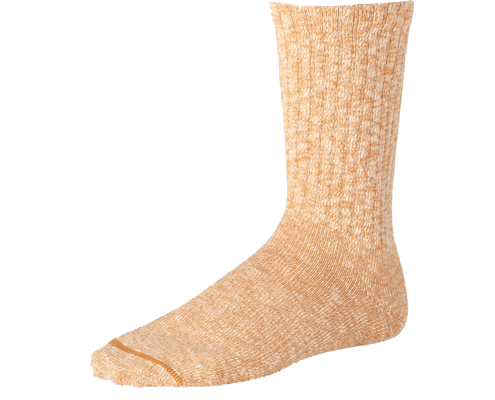 Red Wing Cotton Ragg Sock - hay/white