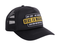 Deus Grip Tape Trucker Cap - black