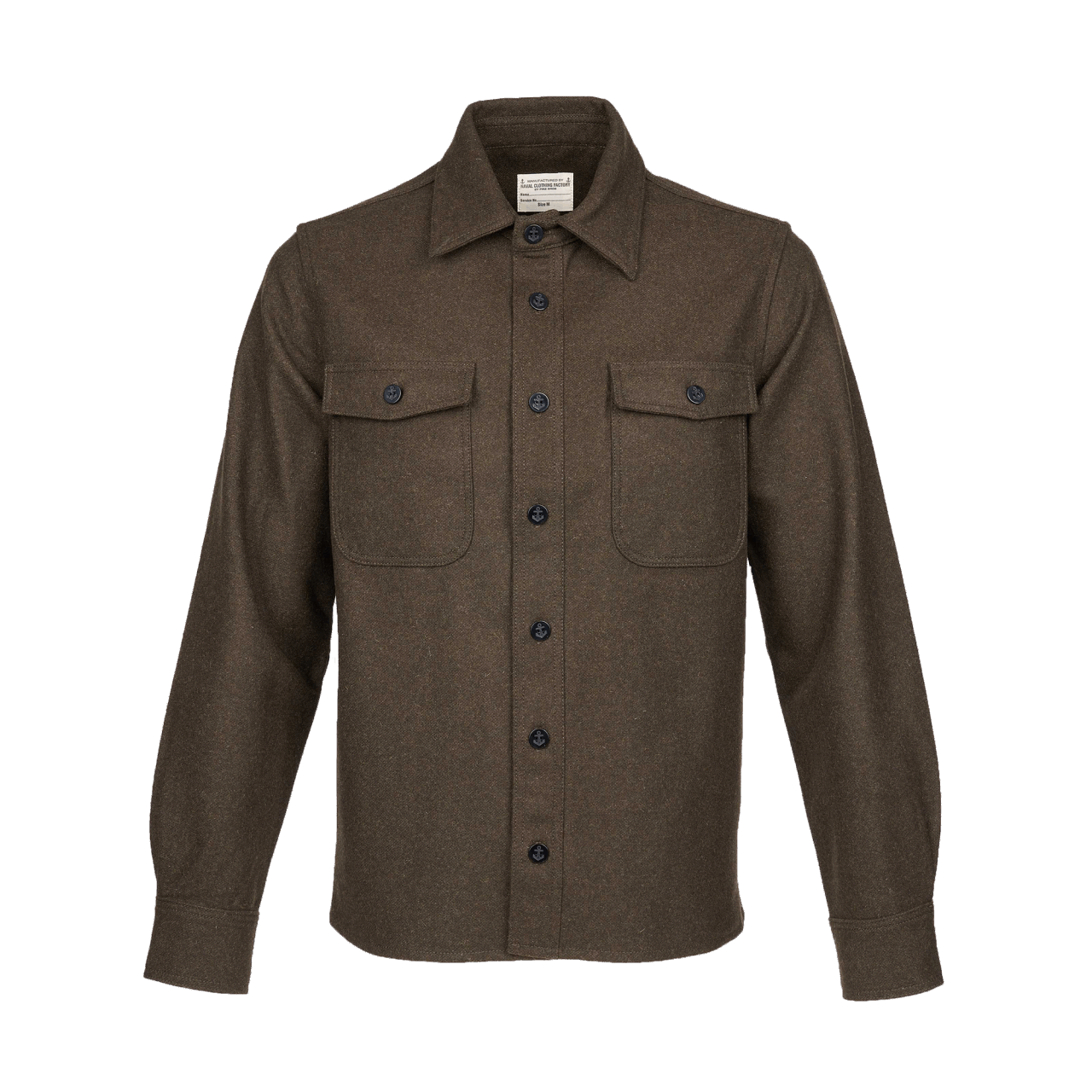 Pike Brothers 1943 CPO Shirt - Olive Wool
