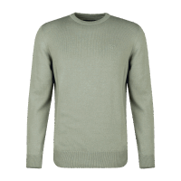 Barbour Pima Cotton Crew Neck Sweater - agave green