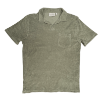 Seldom Frottee Polo - olive