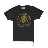 Bowery NYC - Street Tracker T-Shirt - pirate black