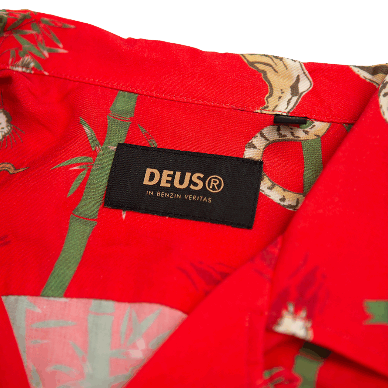 Deus Solstice Ss Shirt - Poppy Red
