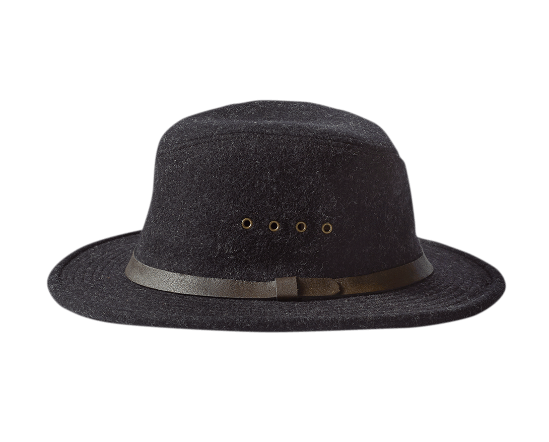 Filson Wool Packer Hat - Charcoal