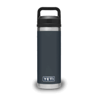 YETI Rambler 18 oz (532ml) Flasche mit Chug Cap - charcoal