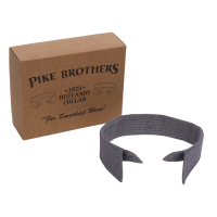 Pike Brothers Buccanoy Collar - grey striped