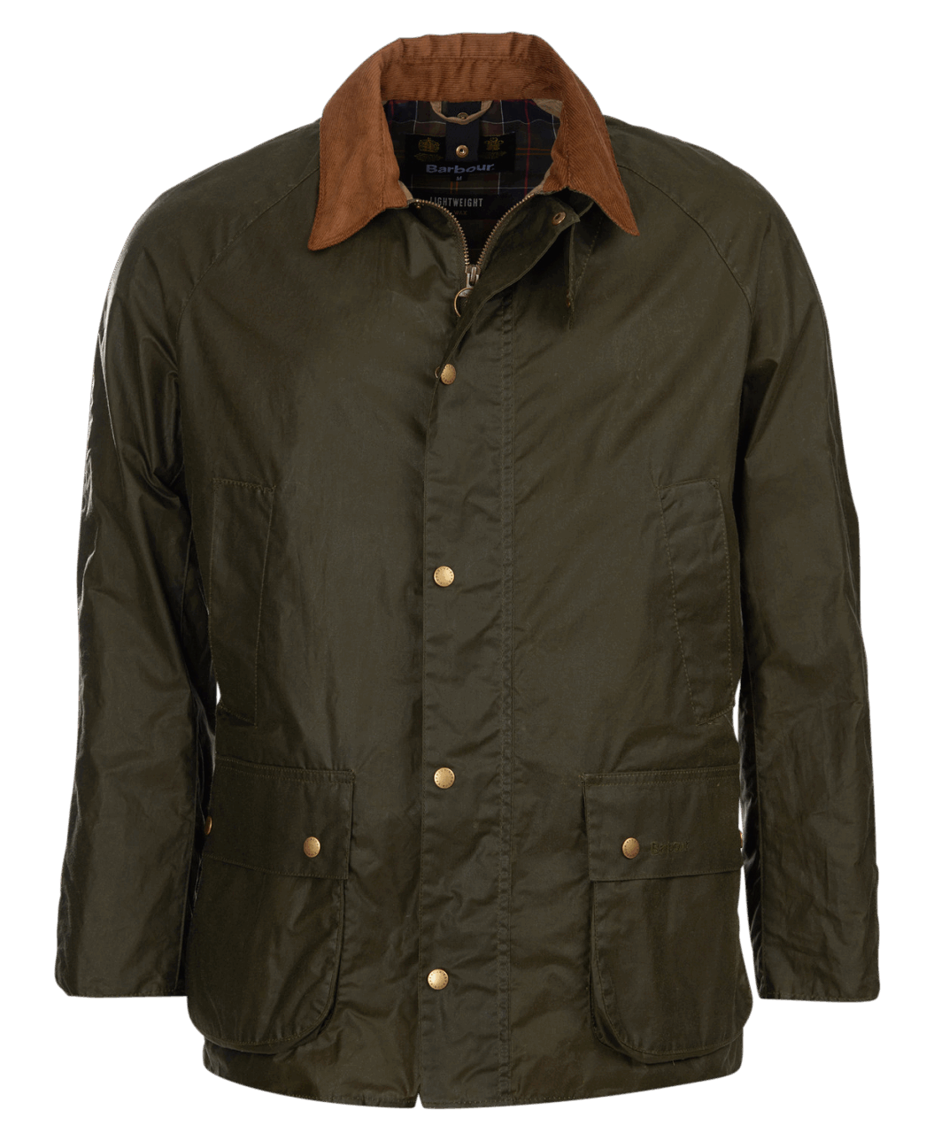 Barbour Lightweight Ashby Waxed Jacket - archive olive