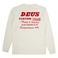 Deus Speedway Longsleeve - vintage white