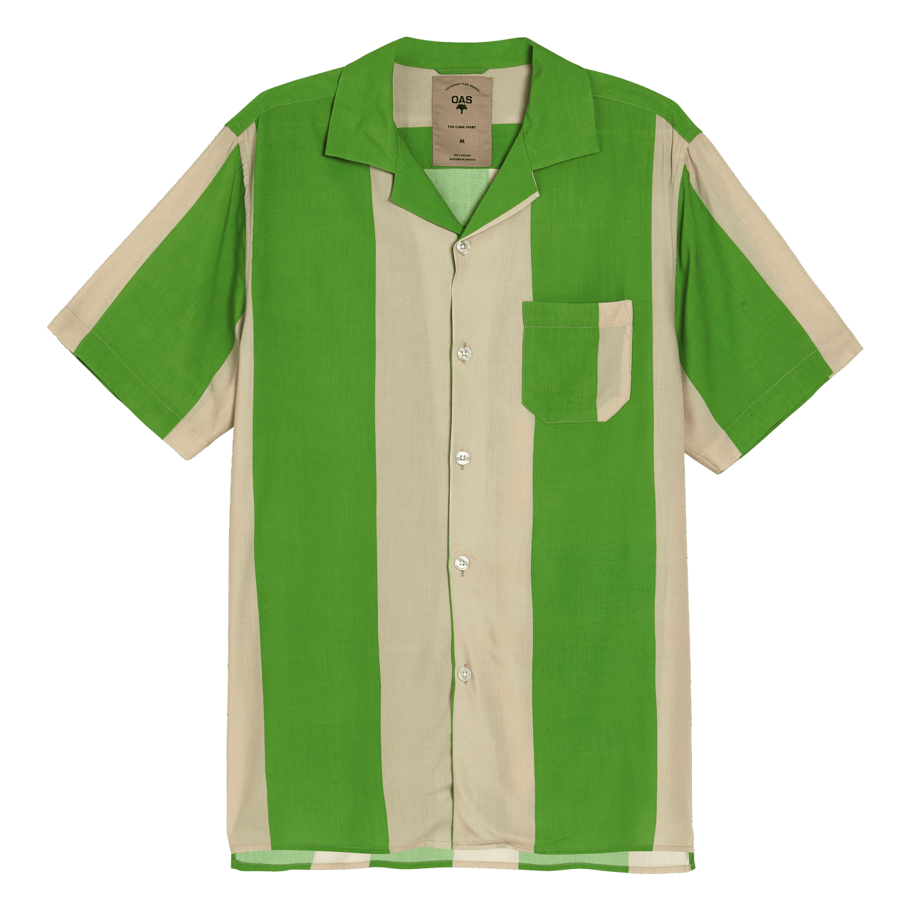 OAS Emerald Stripe Viscose Shirt