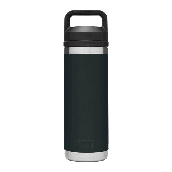 YETI Rambler 18 oz (532ml) Flasche mit Chug Cap - black