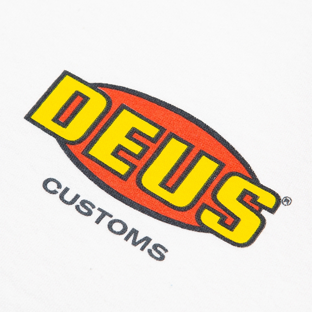 Deus Chop Shop Crew - vintage white