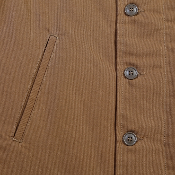 Pike Brothers 1944 N1-Deck Jacket Khaki Waxed