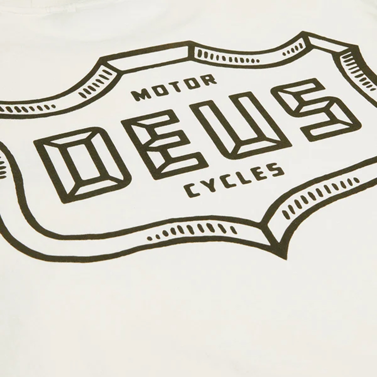 Deus Quarters Long Sleeve - vintage white
