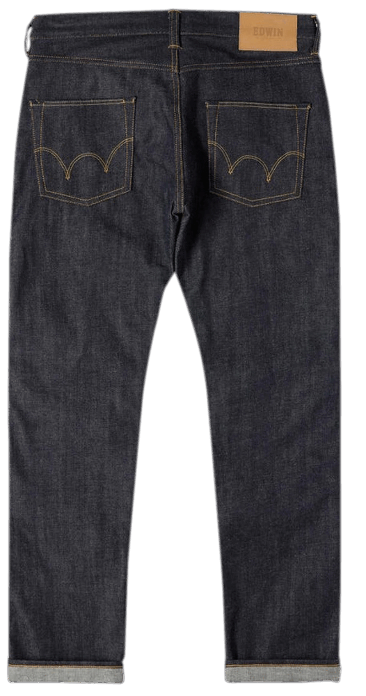 Edwin Regular Tapered (former ED 55) Rainbow Selvage unwashed