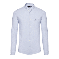 Lee Slim Button Down Shirt - washed blue