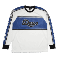 Deus Beat Moto Jersey - vintage white