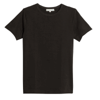 Merz b. Schwanen Rundhals T-Shirt 214 - charcoal