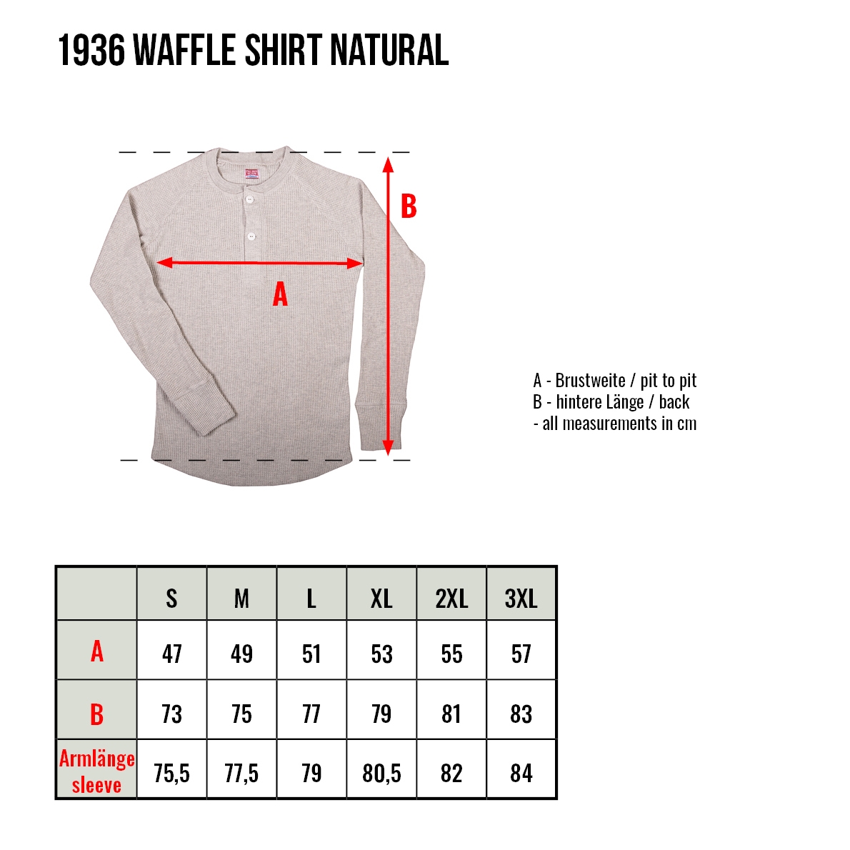 Pike Brothers 1936 Waffle Shirt Rockport grey