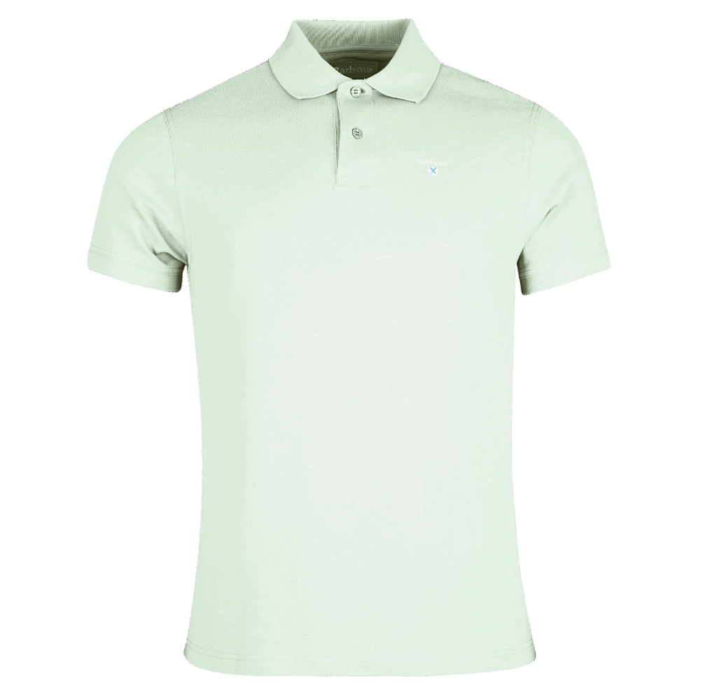 Barbour Sports Polo - dusty mint