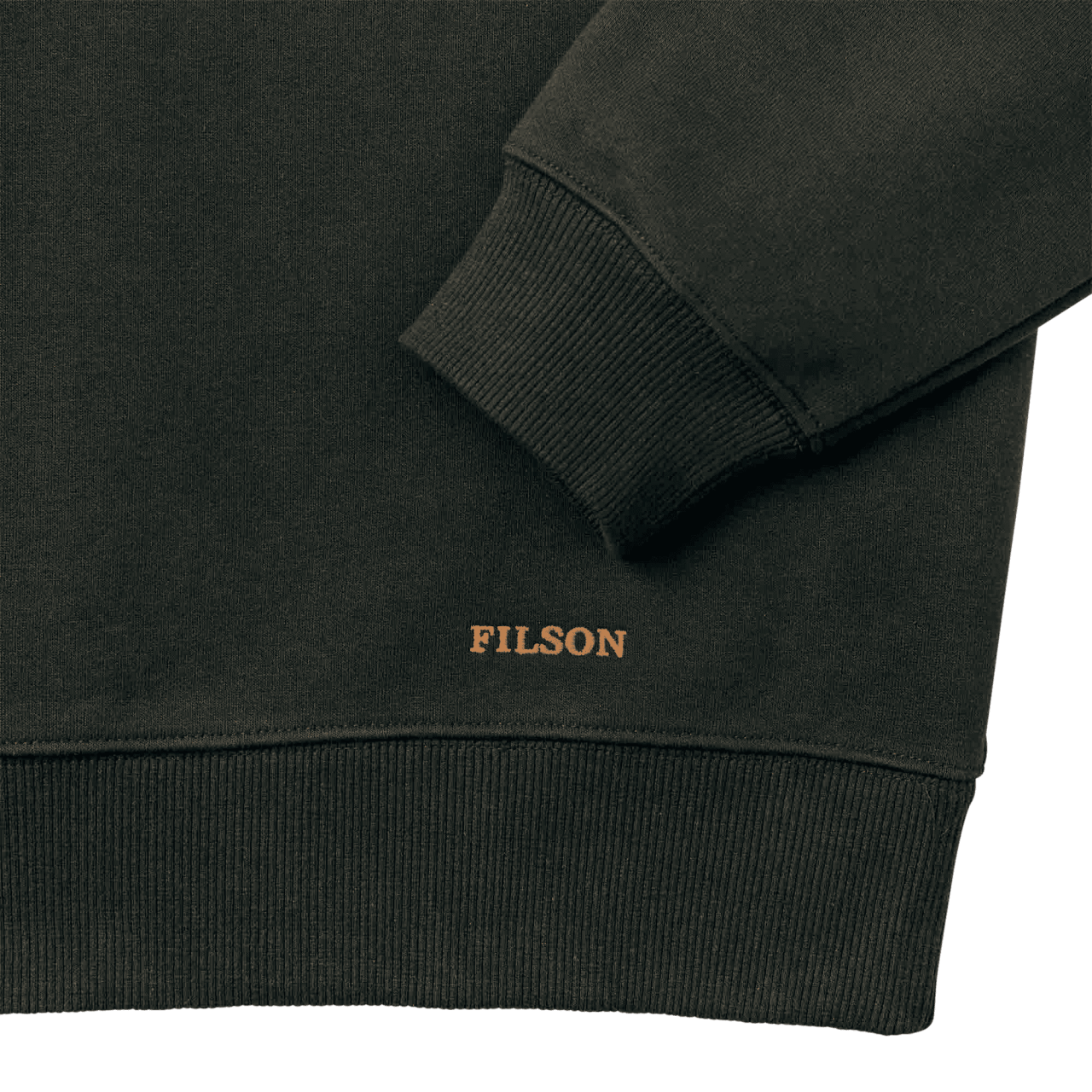 Filson Prospector Crewneck Sweater - faded black