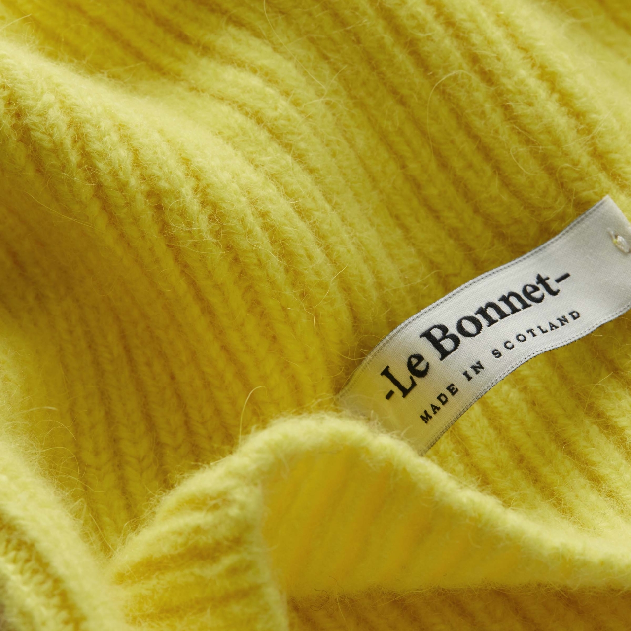 Le Bonnet Beanie - acid yellow