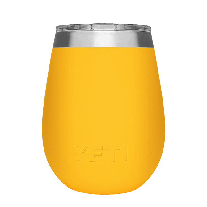 YETI Rambler Wine Tumbler (300ml) - alpine yellow