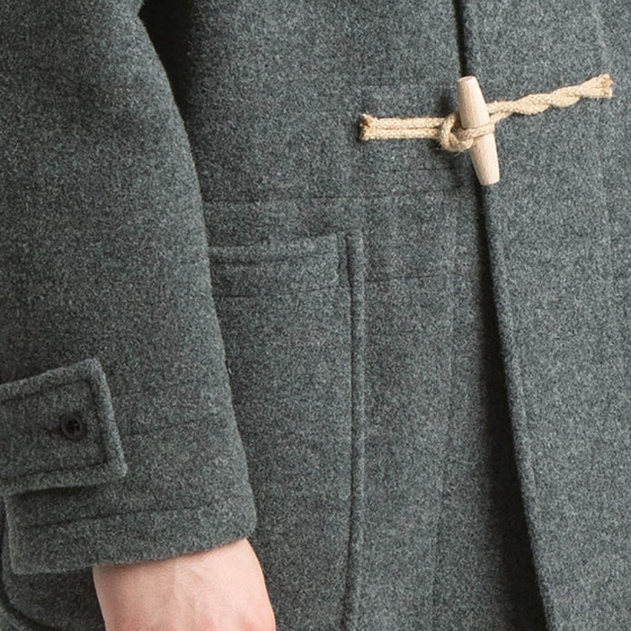 Gloverall Monty Duffle Coat - Grey
