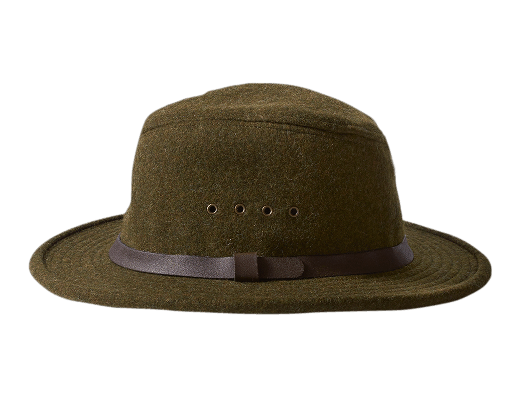 Filson Wool Packer Hat - Forrest Green