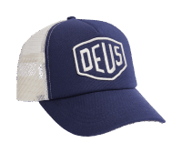 Deus Thinker Trucker Cap - blue