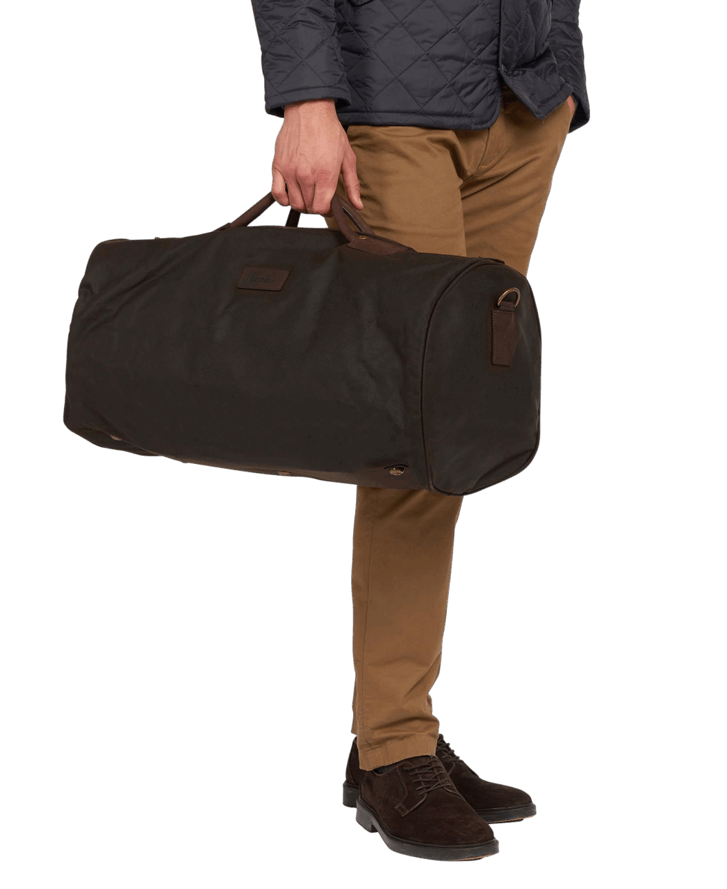 Barbour Wax Holdall Bag - olive