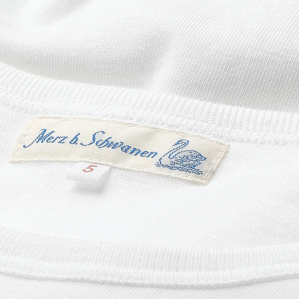 Merz b. Schwanen G.O. Roundneck T-Shirt 215 - white