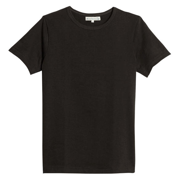 Merz b. Schwanen G.O. Rundhals T-Shirt 215 - charcoal