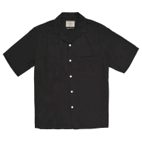 Portuguese Flannel Dogtown Shirt - black
