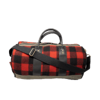 Frost River ImOut Duffle Bag Carry On - red plaid
