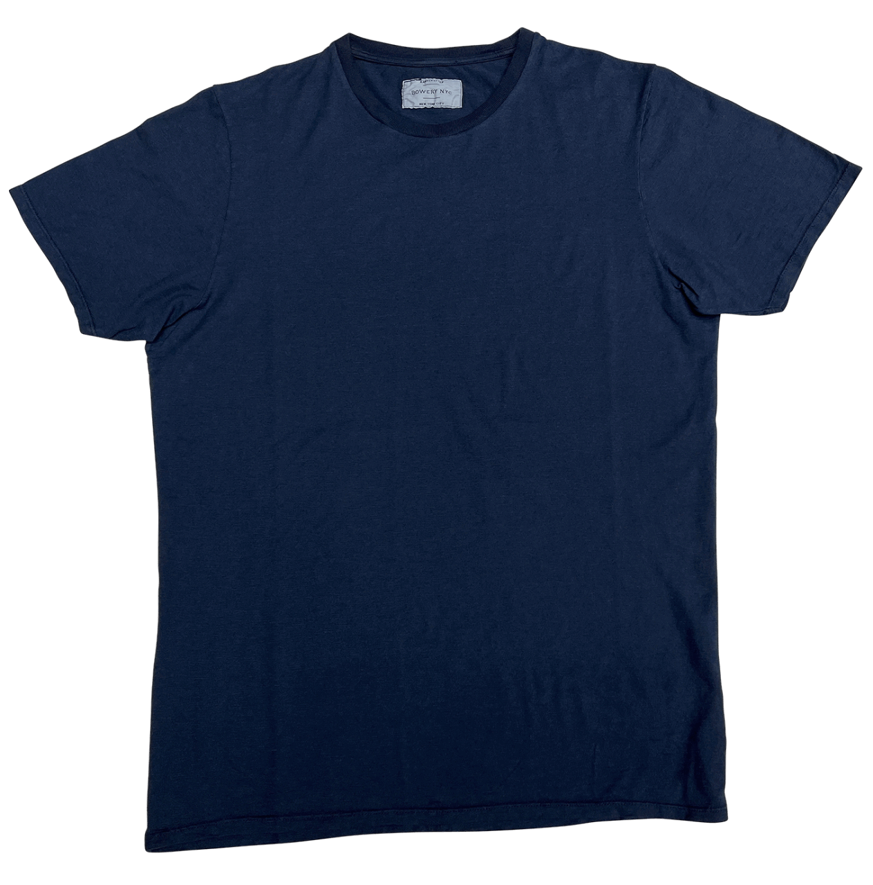 Bowery NYC - Crewneck t-shirt - gibraltar blue