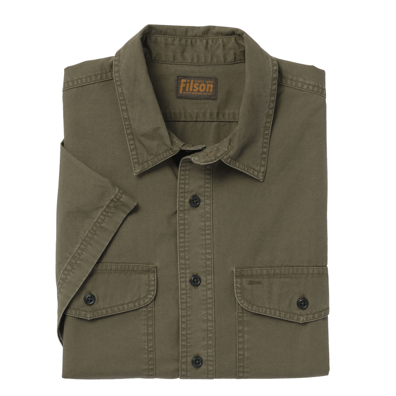 Filson Short Sleeve Field Shirt - olive
