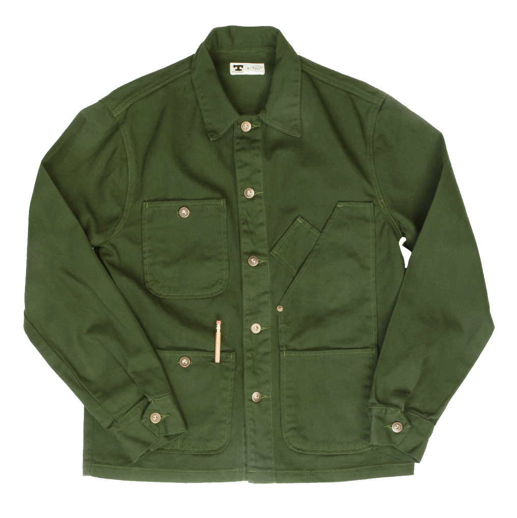 Tellason Coverall Jacket - dark green