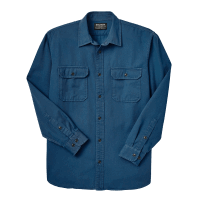 Filson Chino Twill Shirt - Grouse-blue