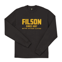 Filson Pioneer Graphic Longsleeve - black 