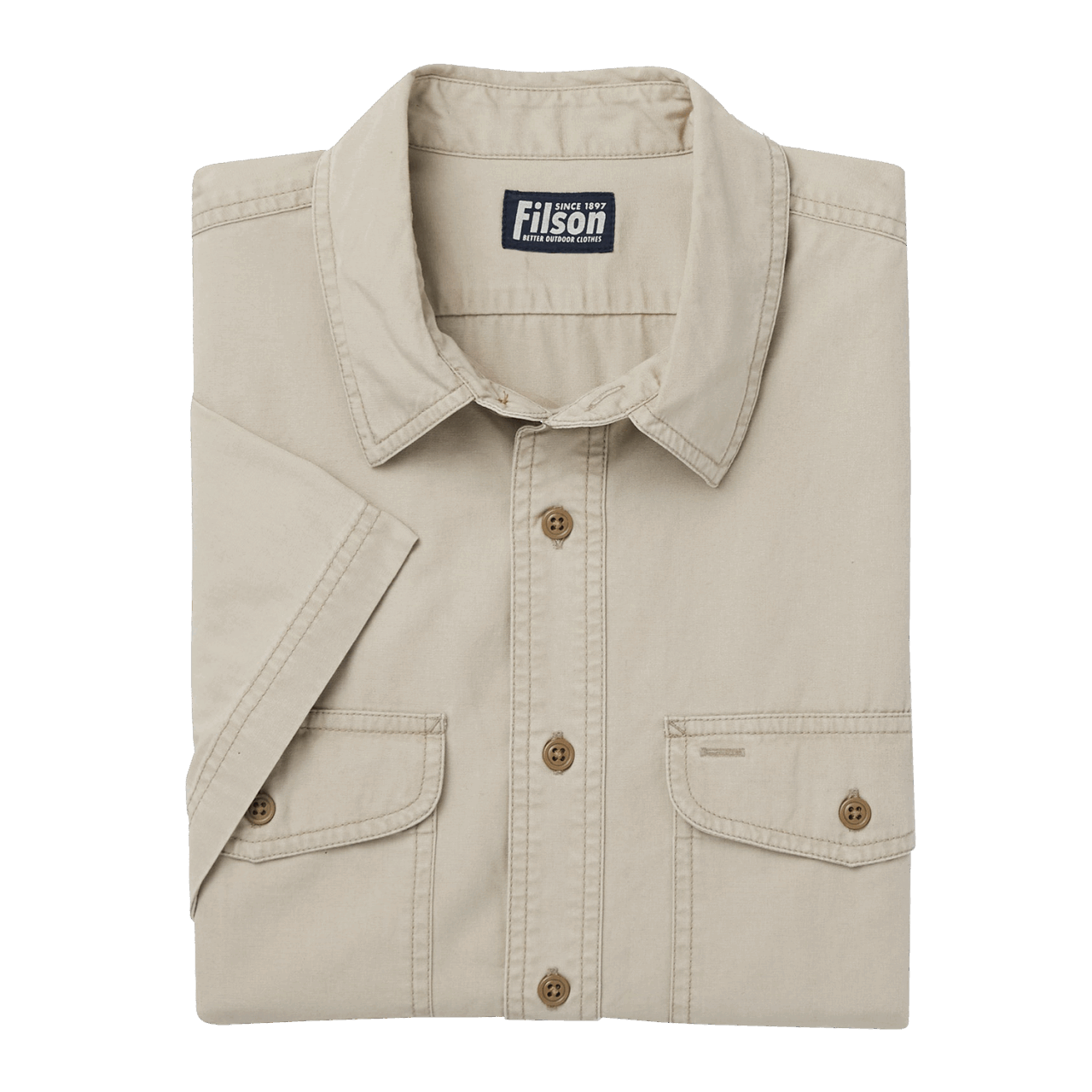 Filson Short Sleeve Field Shirt - khaki